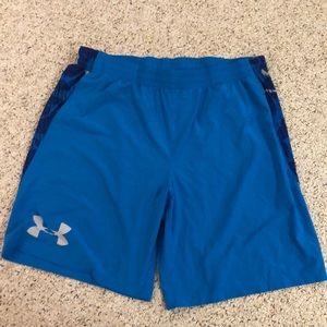Under Armour Blue Patterned Shorts